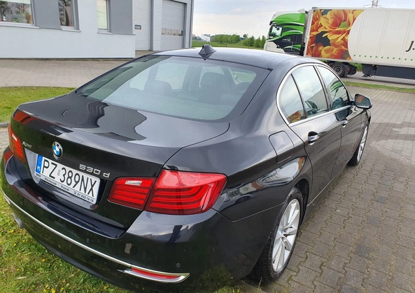 BMW Seria 5 cena 49200 przebieg: 350291, rok produkcji 2013 z Jaworzyna Śląska małe 254